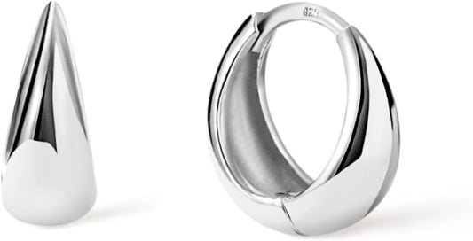 Ana Luisa Hoop Earrings for Women - 14K Gold Plated & Silver Rhodium Plated Assorted Earring Styles - Dainty, Small Gold Hoop Earrings - Hypoallergenic Tarnish-Free Jewelry - Gifts for Women