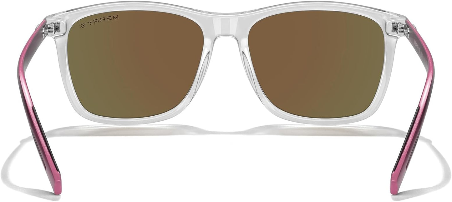 MERRY'S Unisex Polarized Aluminum Sunglasses Vintage Sun Glasses For Men/Women S8286
