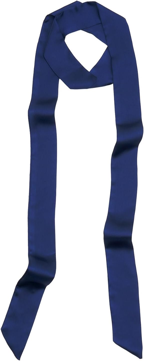 Solid Color Neck Scarf Purse Narrow Scarf Handbags Skinny Twill Hair Scarves Women Fashion Accessories Bag Charms