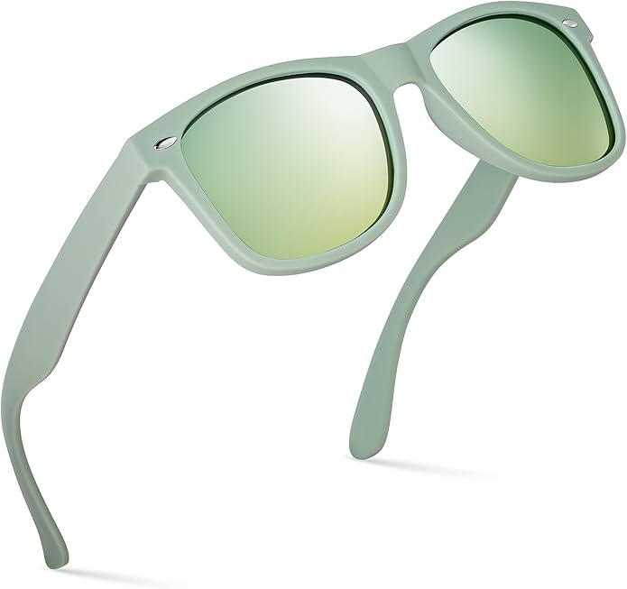 Retro Rewind Polarized Sunglasses for Men and Women - UV Protection Classic Sun Glasses