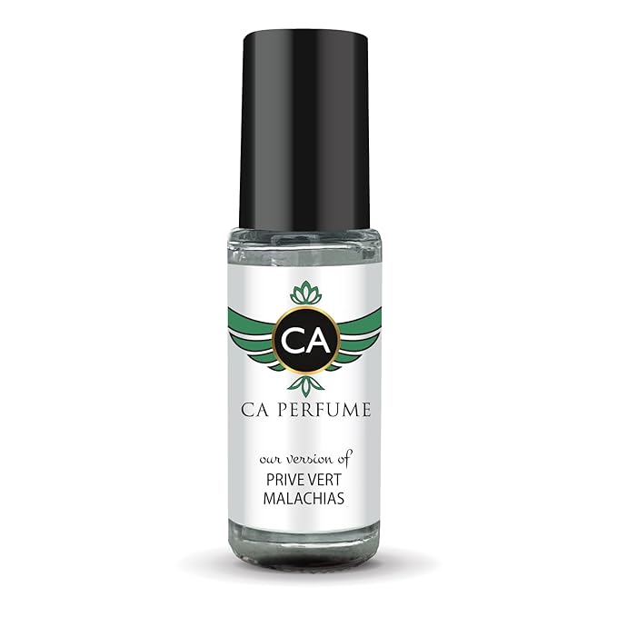 CA Perfume Impression of Purve Vert Malachias Unisex Perfume Oil Woody Aromatic Scent Long Lasting Fragrance for Women and Men Travel Size Mini Perfume Sample TSA Ready Body Oil Roll-on 0.14 Fl Oz 4ml