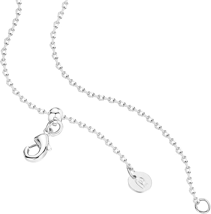 PAVOI 14K Gold Plated Station Necklace - Simulated Diamond Layering Necklaces - Womens CZ Chain