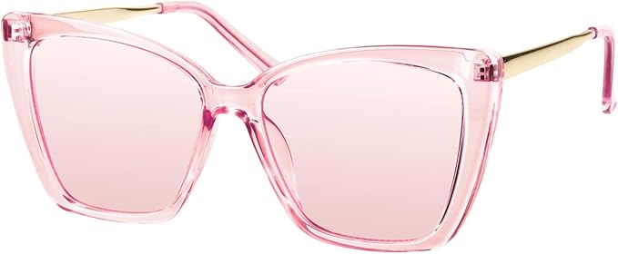 mosanana Oversized Cat Eye Sunglasses for Women Trendy Style MS52028