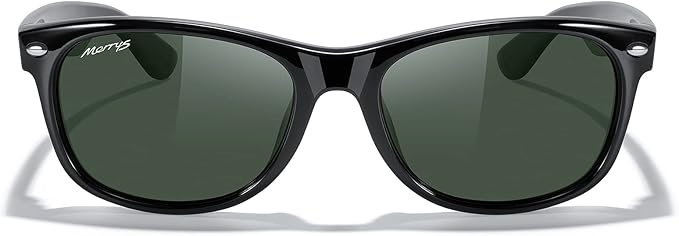 MERRY'S Polarized Unisex Shades Sunglasses for Men and Women Vintage Polarized Sun Glasses Mirror Lens