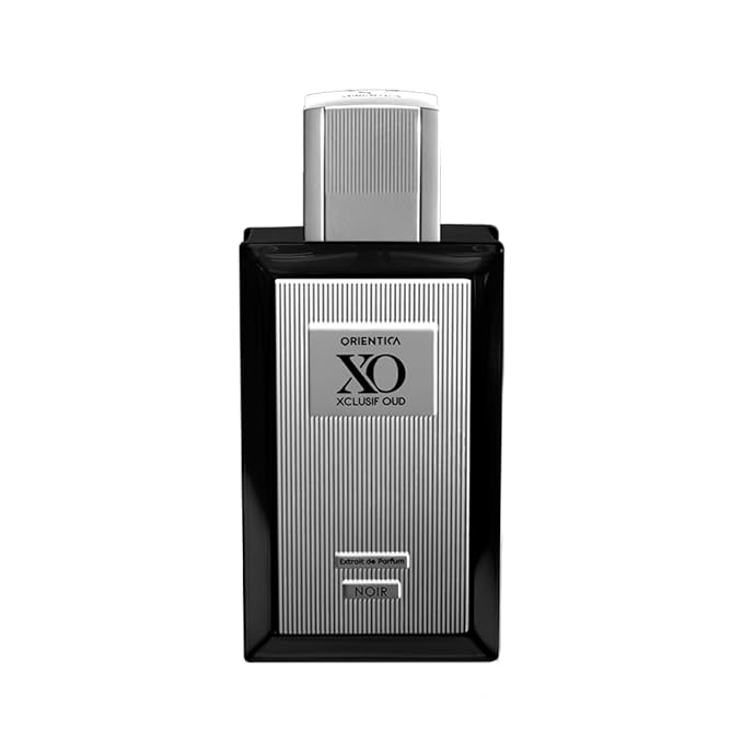 Orientica XO Xclusif Oud Noir Extrait de Parfum – Vanilla, Cardamom, Pink Pepper, Bergamot, Lavender, Geranium, Sandalwood, Musk, Cedarwood - Arabic Perfume for Men & Women – 4.0oz/ 120ml