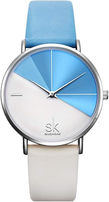 SHENGKE Simplicity Creative Women Watch Genuine Leather Elegant Women Watches Ladies Business Wristwatch