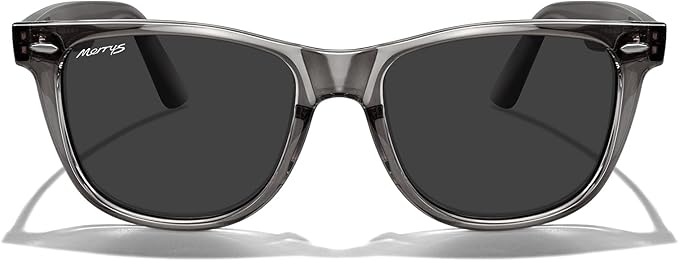 MERRY'S Classic Square Shape Polarized Sunglasses for Womens Mens Retro Designer UV400 Sun Glasses S6140