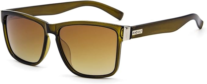 ANDOILT Sport Polarized Square Sunglasses