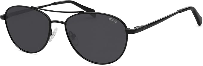 SOJOS Retro Polarized Aviator Sunglasses for Women Men Vintage 70s Style UV Protection Womens Mens Sun Glasses SJ1265