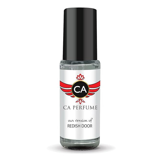 CA Perfume Impression of Redish Door for Women Perfume Oil Amber Floral Scent Long Lasting Perfumes for Women Travel Size Mini Perfume Sample TSA Ready Body Oil Roll-on 0.14 Fl Oz 4ml