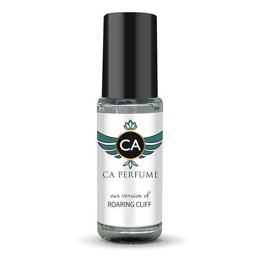 CA Perfume Impression of Roaring Cliff for Men Perfume Oil Aromatic Spicy Scent Long Lasting Cologne for Men Travel Size Mini Perfume Sample TSA Ready Body Oil Roll-on 0.14 Fl Oz 4ml