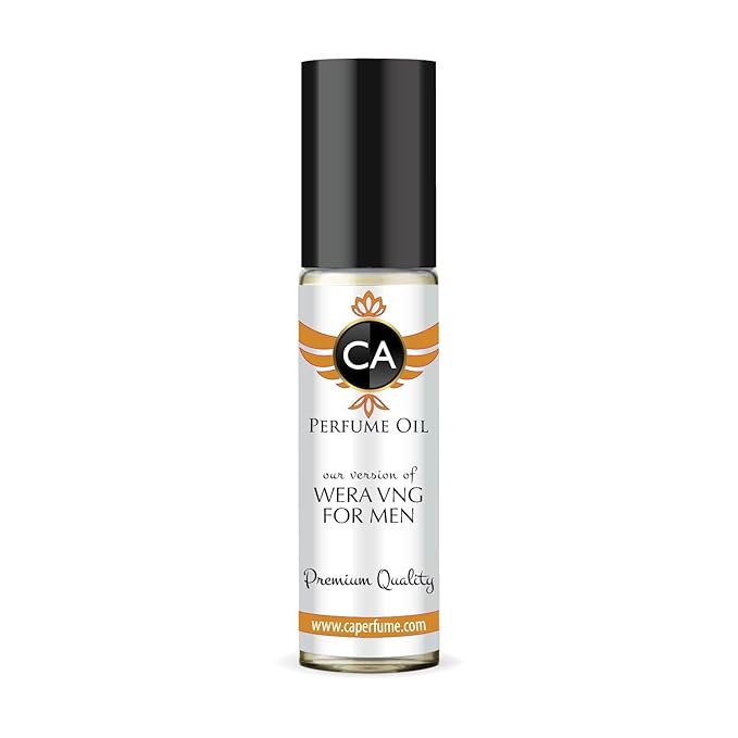 CA Perfume Impression of Vera W For Men Fragrance Oil Woody Spicy Scent Long Lasting Cologne for Men Travel Size TSA Ready Mini Parfum Body Oil Roll-on 0.33 Fl Oz 10ml