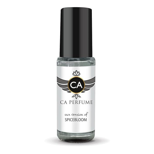 CA Perfume Impression of Spicebloom for Men Perfume Oil Woody Spicy Scent Long Lasting Cologne for Men Travel Size Mini Perfume Sample TSA Ready Body Oil Roll-on 0.14 Fl Oz 4ml