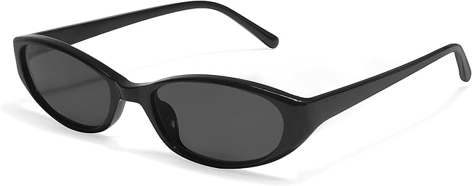 Retro Oval Sunglasses for Women 2026 90s Small Chic Cat Eye Sun Glasses Sunnies Lightweight Shades