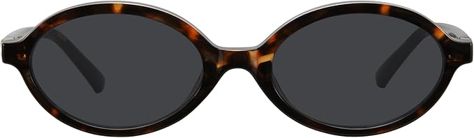 WOWSUN Retro Oval Sunglasses Womens Trendy Sun Glasses Sunnies UV400 Protection