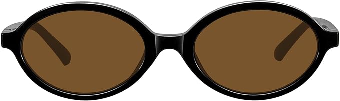 WOWSUN Retro Oval Sunglasses Womens Trendy Sun Glasses Sunnies UV400 Protection