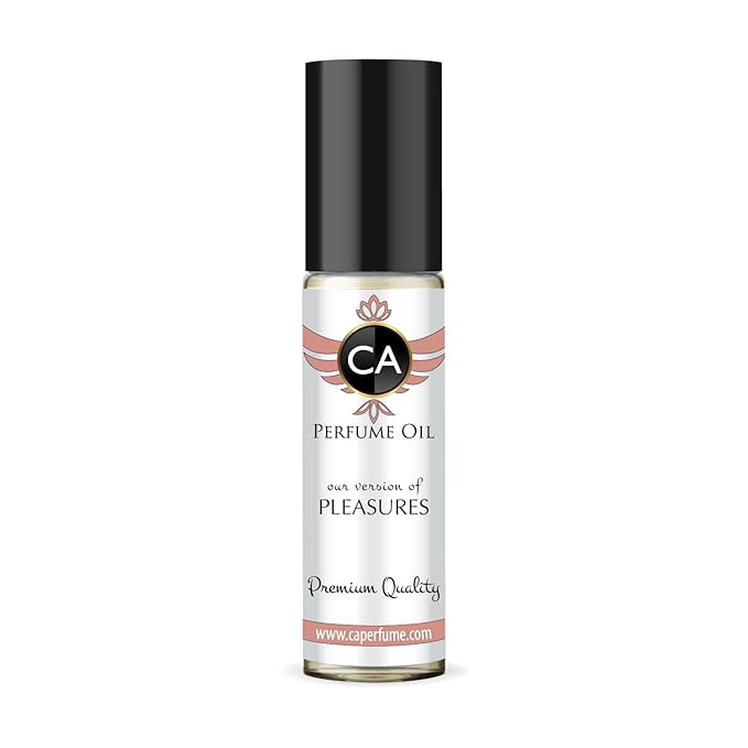 CA Perfume Impression of Pleasures for Women Eau De Parfum Floral Scent Long Lasting Perfumes for Women Travel Size TSA Ready for Day and Night Wear 0.33 Fl Oz 10ml