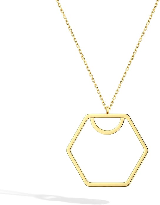 Gold Knot Pendant Necklace for Women Statement Gold Necklace 14K Gold Plated Knot Choker Trendy Jewelry