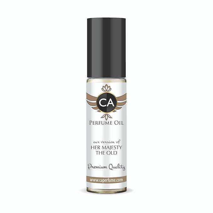 CA Perfume Impression of Her Majesty The Oud for Women Fragrance Oil Amber Floral Scent Long Lasting Perfumes for Women Travel Size TSA Ready Mini Parfum Body Oil Roll-on 0.33 Fl Oz 10ml