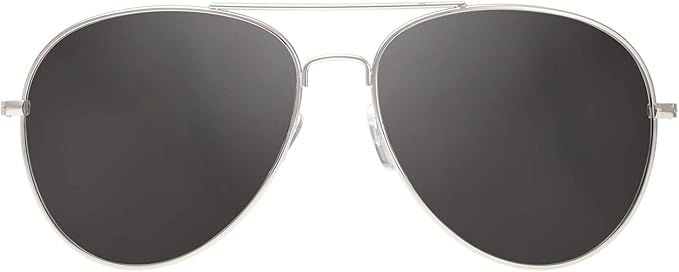 The Fresh Classic Aviator Frame Light Color Lens XL Oversized Sunglasses Gift Box