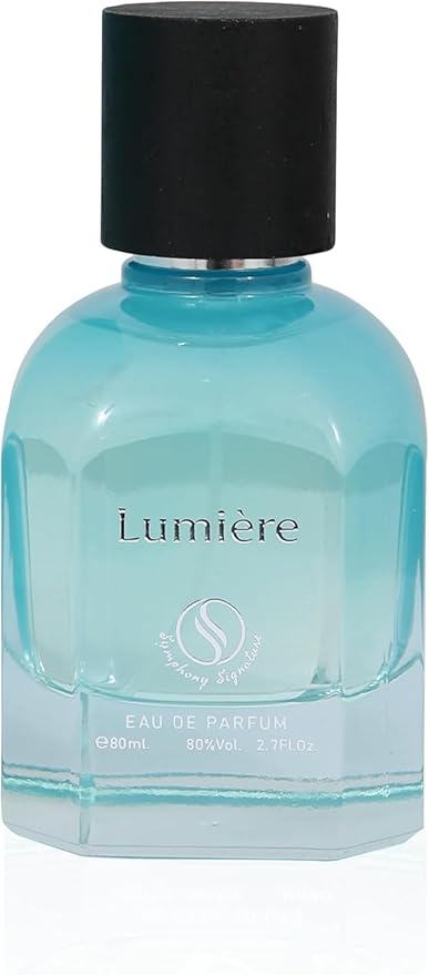 Lumie're by Symphony Eau De Parfum, 80ml 2.7oz, Men’s Luxury Citrus Amber Perfume, Long Lasting with Wide Sillage