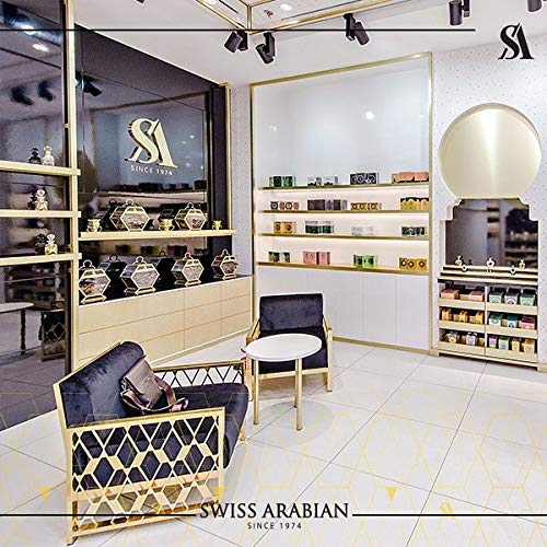 Swiss Arabian Kashkha - Luxury Products From Dubai - Long Lasting And Addictive Personal Perfume Oil Fragrance - A Seductive Signature Aroma - 0.6 Oz