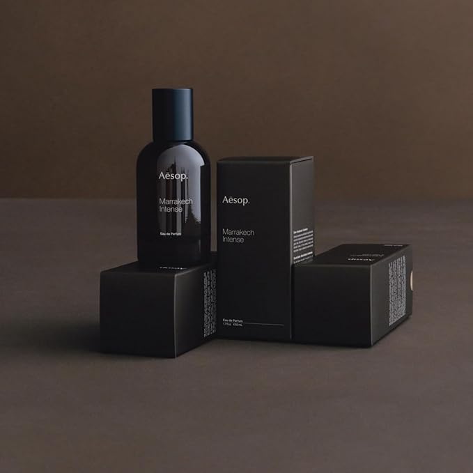 Aesop Marrakech Intense Eau de Parfum | Clove, Sandalwood, and Cardamom Scent | Woody, Spicy, and Floral Aroma | Unisex | 3.3 fl oz