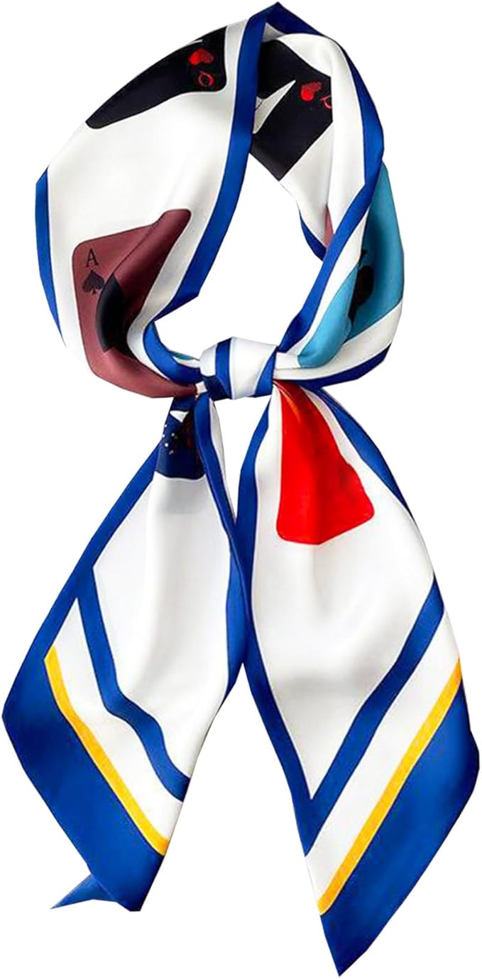 Purse Scarf For Handbags Head Scarves For Women's Hair Bags Scarfs Long Skinny Scarves Fashion Silky