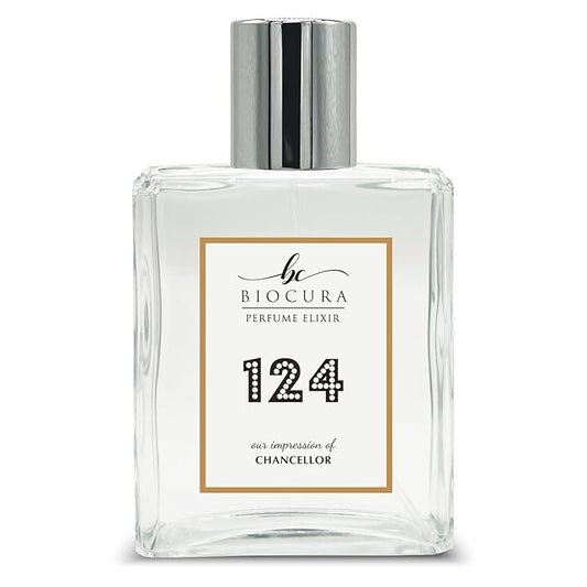 BC Perfume 124 Inspired by Chancellor For Women Replica Fragrance Dupes Eau de Parfum Spray Bottle 3.4 Fl Oz/100ml-X1