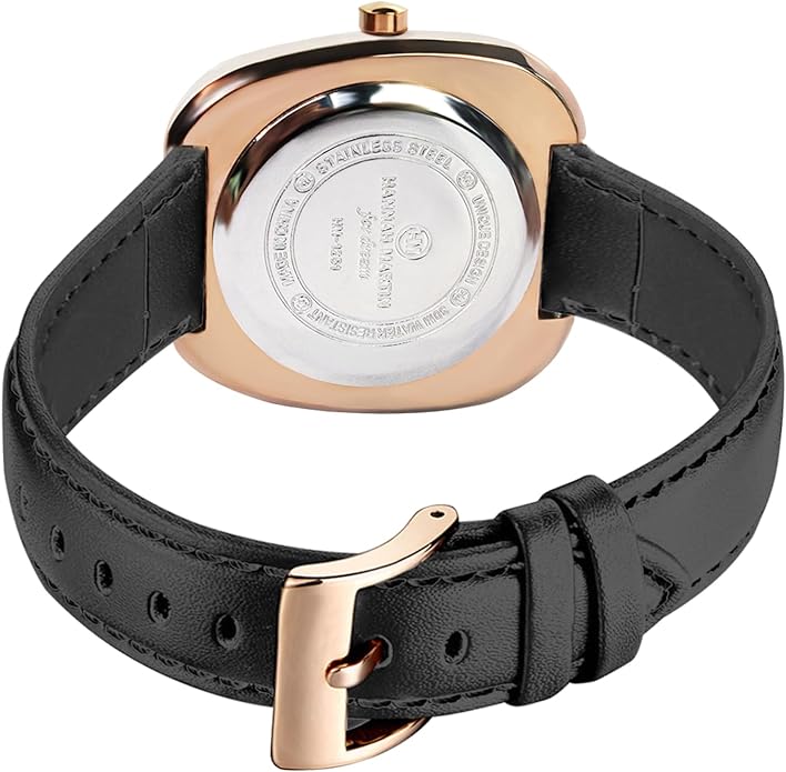 HANNAH MARTIN Watches for Women Waterproof Ladies Analog Quartz Wrist Watches Stainless Steel Band Fashion Dainty Female Watch Luxury Bracelet Diamond