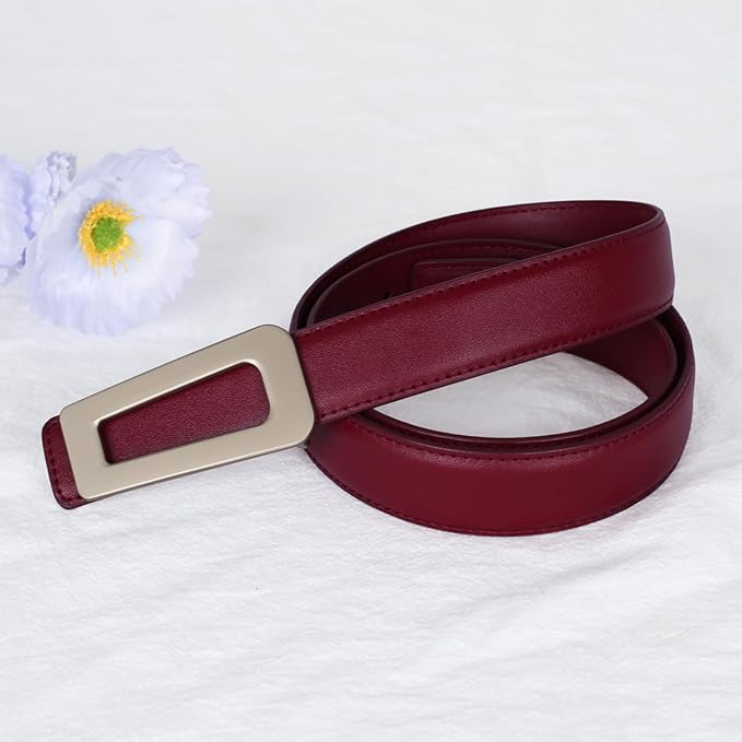 Relang Women's Belts with Gold Buckle, Fashion Waist Band, Elegant Ladies' Belt, Gift for Women