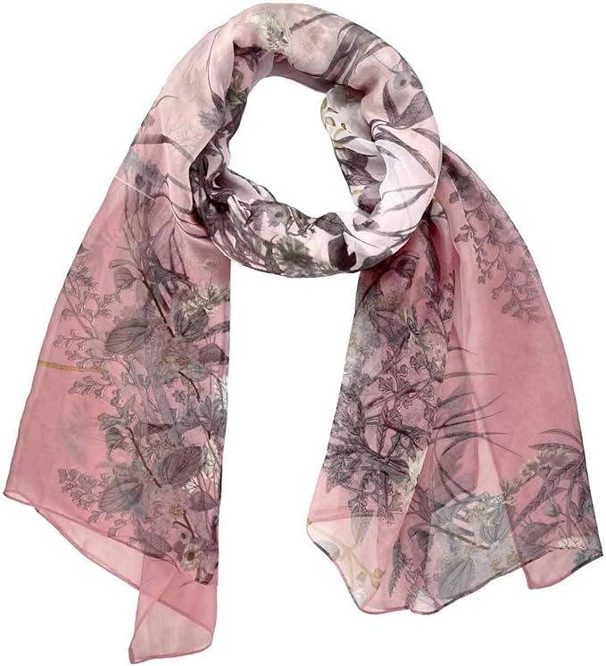 Xyueanlo Scarfs for Women Lightweight Scarves Fashion Print Floral Pattern Scarf Shawls