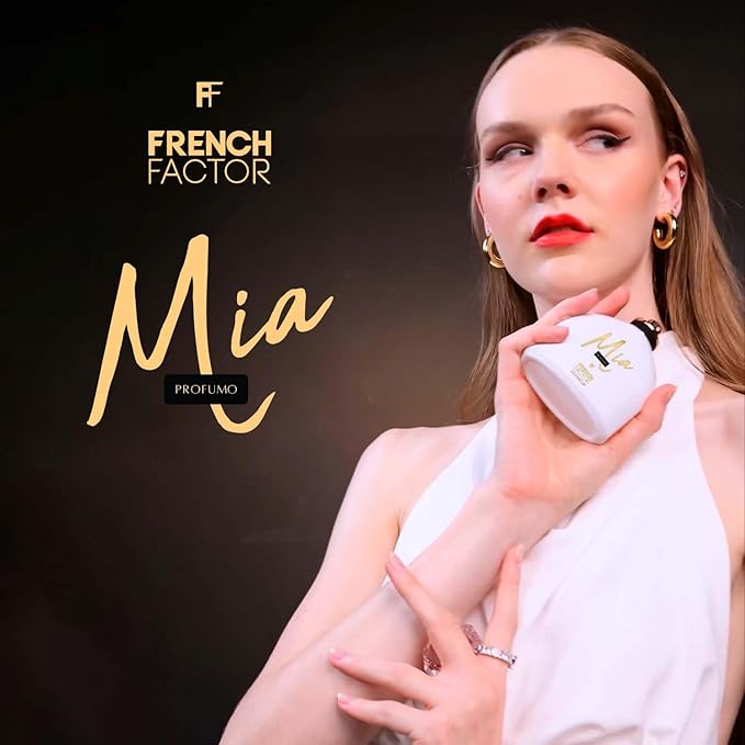 French Factor Mia Profumo – Luxury Women’s Eau de Parfum, Long-Lasting, 100ml (3.3 Fl. Oz)