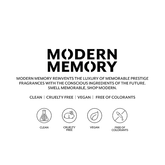 Modern Memory Born Hero Eau de Toilette for Men, 2.5 fl oz - Notes of Bergamot, Black Pepper & Cedarwood