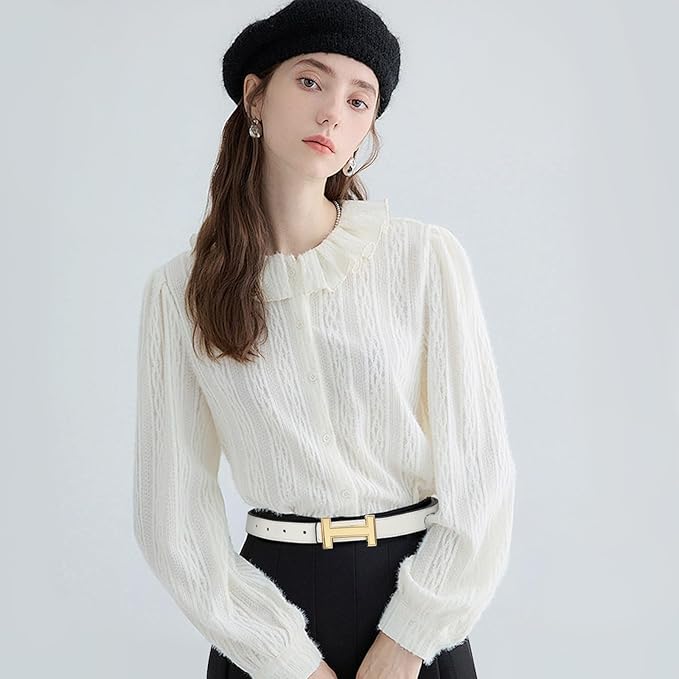 Relang Women's Belts with Gold Buckle, Fashion Waist Band, Elegant Ladies' Belt, Gift for Women
