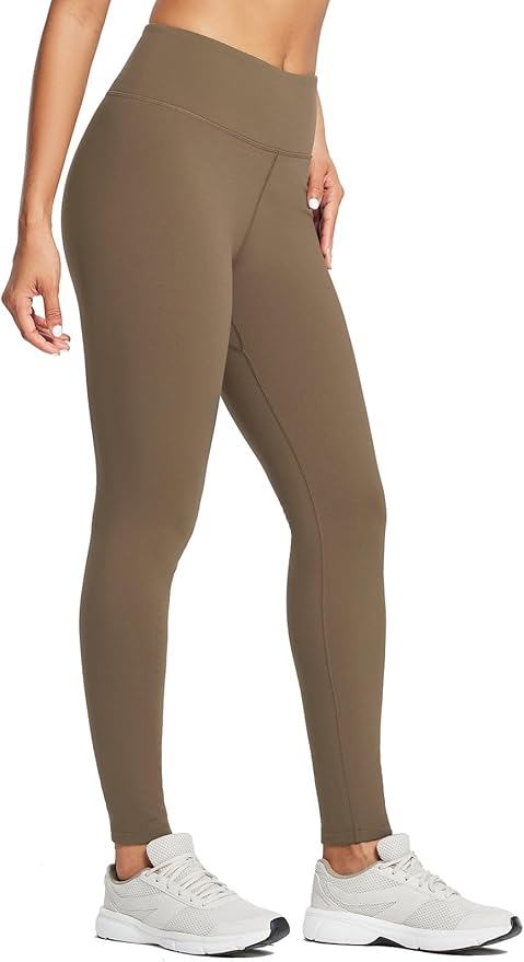 baleaf Women's Fleece Lined Leggings Water Resistant Thermal Winter Warm Tights High Waisted with Pockets Running Gear