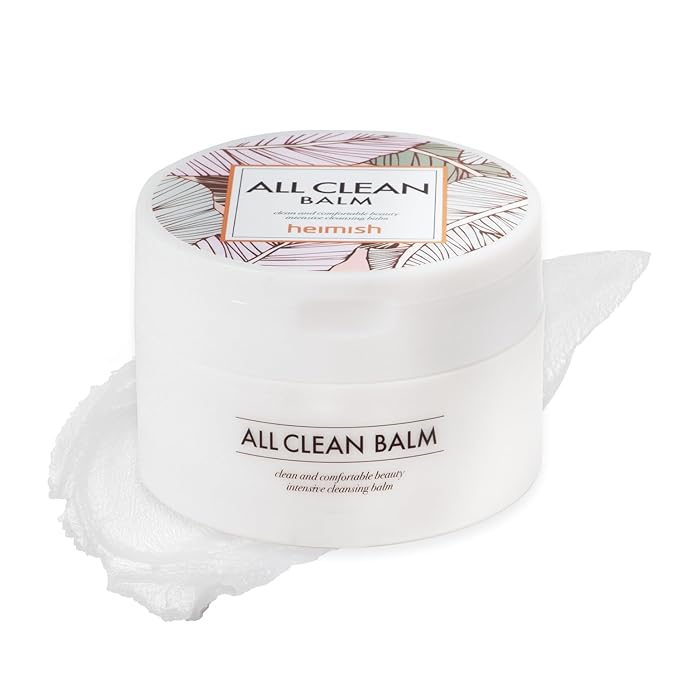 HEIMISH All Clean Balm 4.0fl.oz/120ml - Cleansing Balm, Waterproof Makeup Remover, Face Cleanser, Oil Based Cleanser, Korean Skincare with Natural Aroma Oil, Vegan, For All Skin Types