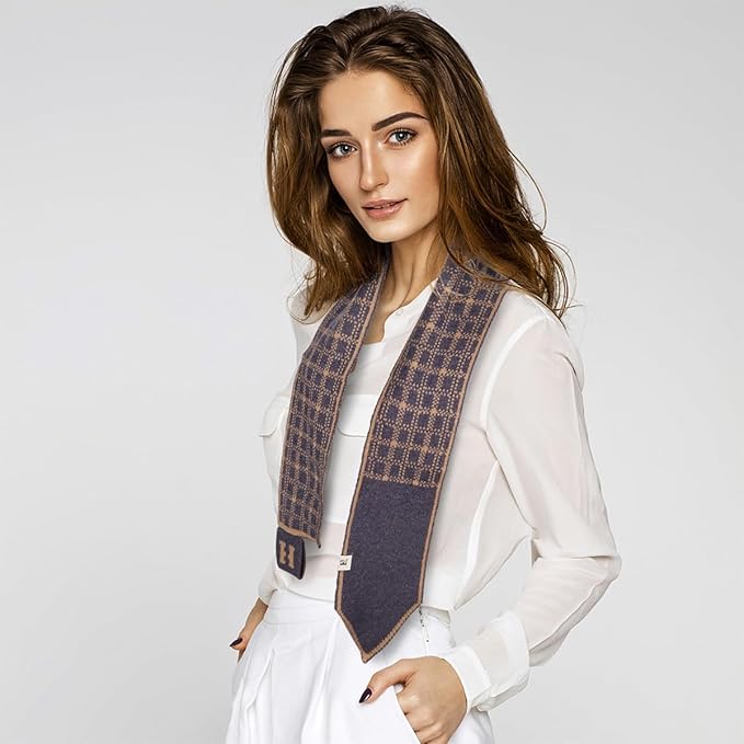 EXTREE Scarfs for Women Pashmina Silky Shawl Wrap for Evening Dressing Blanket Open Front Poncho Cape