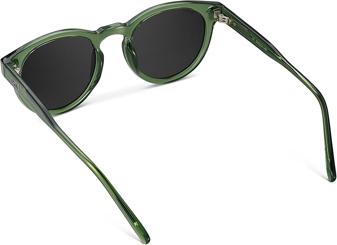 WearMe Pro Round Polarized Sunglasses for Women - Retro Classic UV400 Protection for Driving & Everyday Wear
