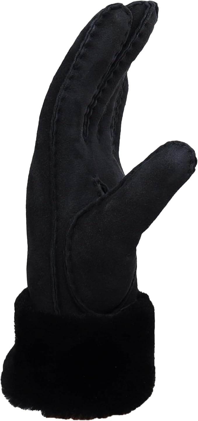 UGG womens Turn Cuff Water Resistant Sheepskin Gloves