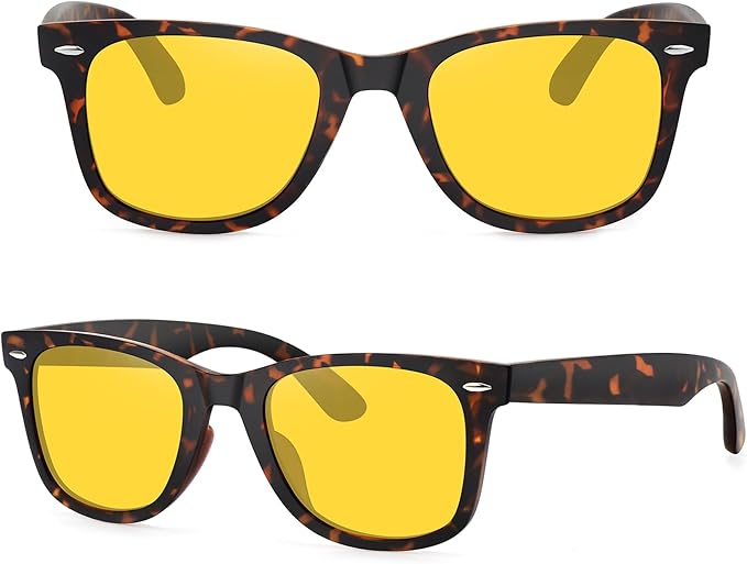 MEETSUN Polarized Sunglasses for Women Men Classic Retro Square Frame Driving Sun Glasses UV Protection