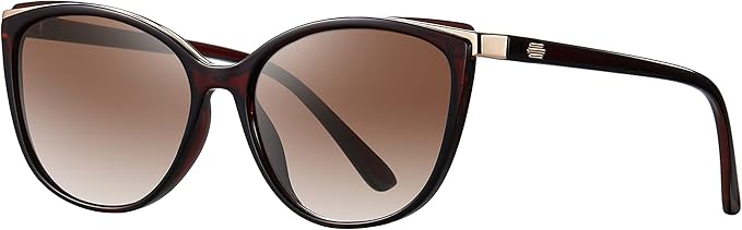 Trendy Cat Eye Sunglasses for Women Fashion Cateye UV400 Protection Glasses CL22017