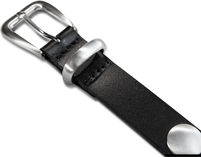 Lucky Brand womens Studded Leather Belt | Stylish | Classic | Modern | Jeans | Pants | Skirt | Dress