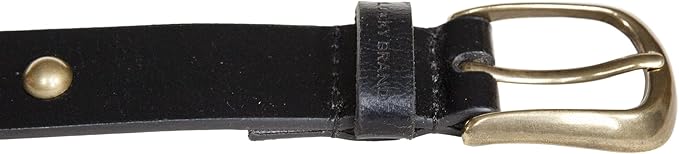 Lucky Brand Women's Studded Leather Belt | Stylish | Classic | Modern | Jeans | Pants | Skirt | Dress