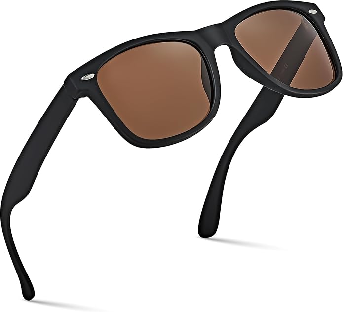 Retro Rewind Polarized Sunglasses for Men and Women - UV Protection Classic Sun Glasses