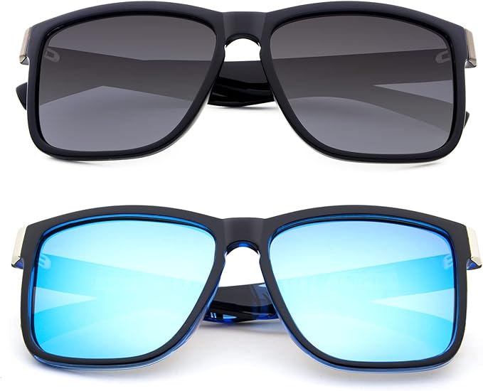ANDOILT Sport Polarized Square Sunglasses