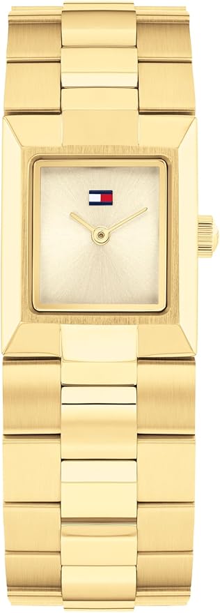Tommy Hilfiger Women's 2H Quartz Bracelet Watch - Jewelry-Inspired, Square Design - 3 ATM Water Resistance - Elegant and Versatile Timepiece - Gift for Her - 20.5mm