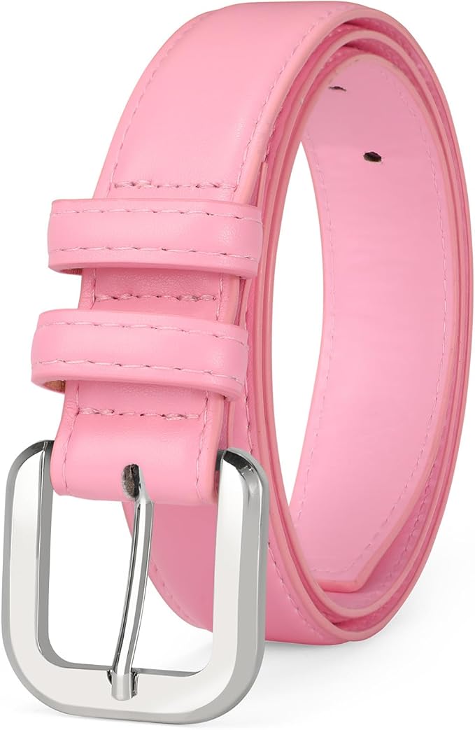 VONMELLI Leather Belts for Women Fashion Wasit Ladies Belt for Jeans Pants Dresses with Pin Buckle