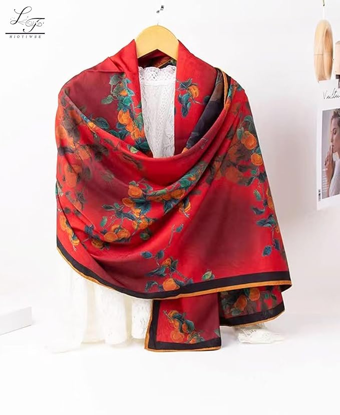Shawl Scarf For Women Lightweight Scarves Floral Pattern Formal Evening Dressesformal Shawl Summer Wraps