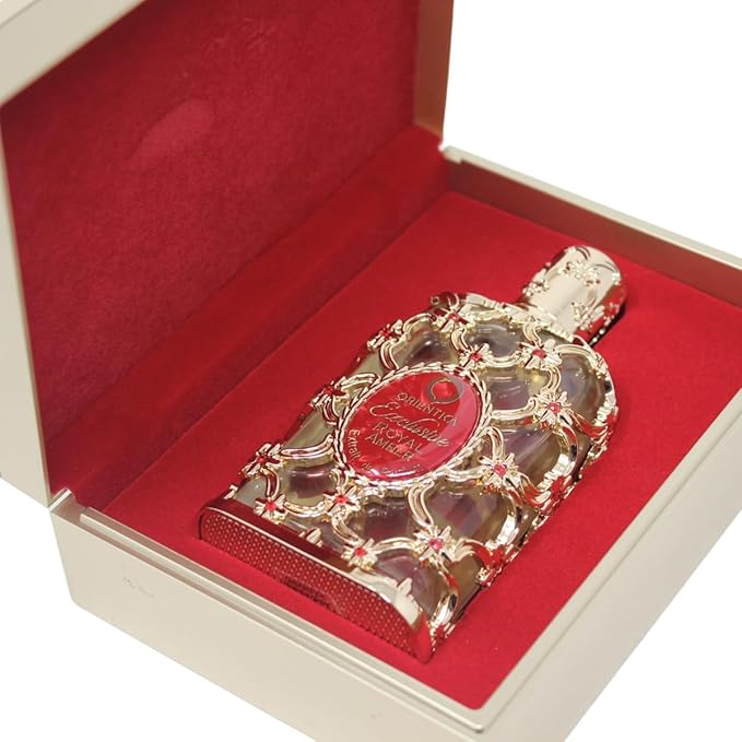 Orientica Luxury Exclusive Royal Amber Extrait de Parfum – Fruity, Gourmand, Amber, Woody, Vanilla, Bergamot, Melon, Pineapple, Musk - Arabic Perfume for Men & Women – 2.7oz / 80ml